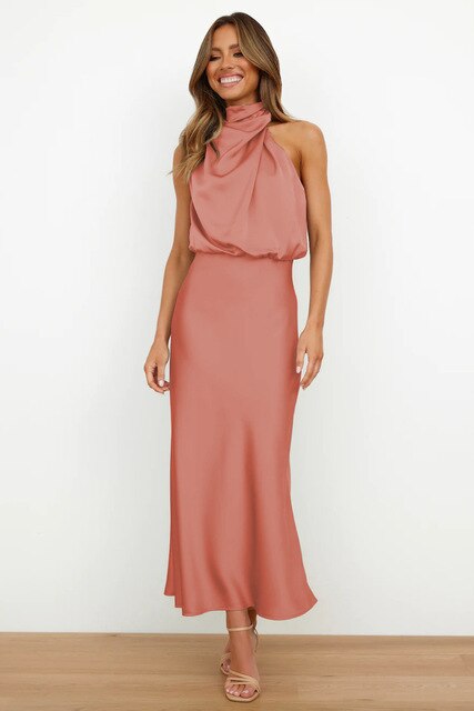 Elegant Midi Dress for Women