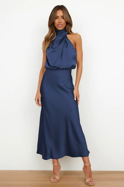 Elegant Midi Dress for Women