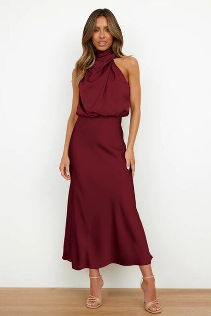 Elegant Midi Dress for Women