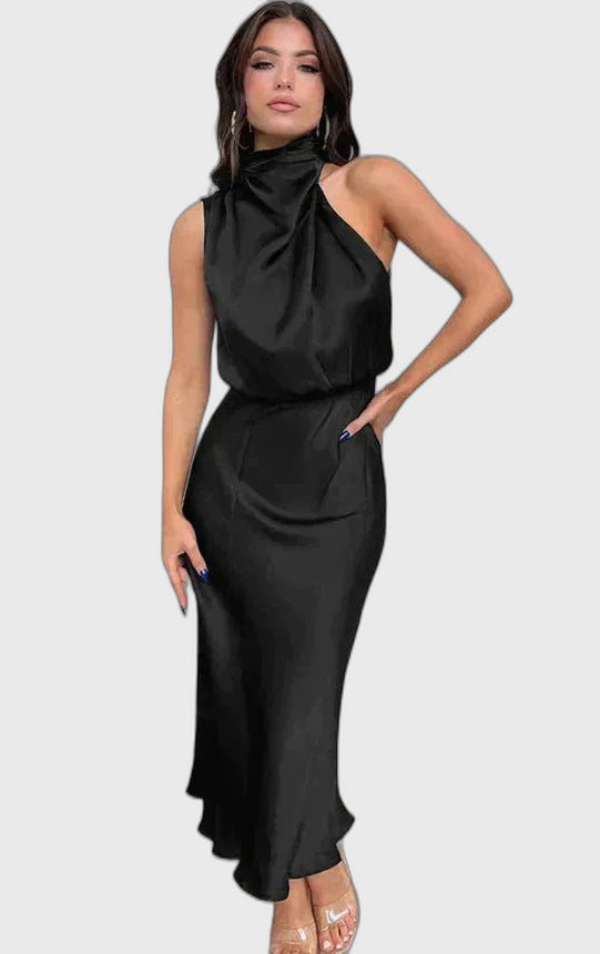Elegant Midi Dress for Women