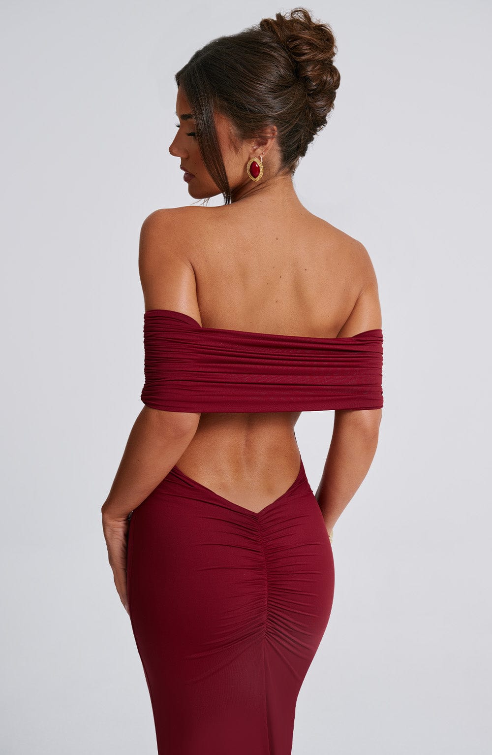 Backless Full-Length Elegant Maxi Dress with Flowing for Women