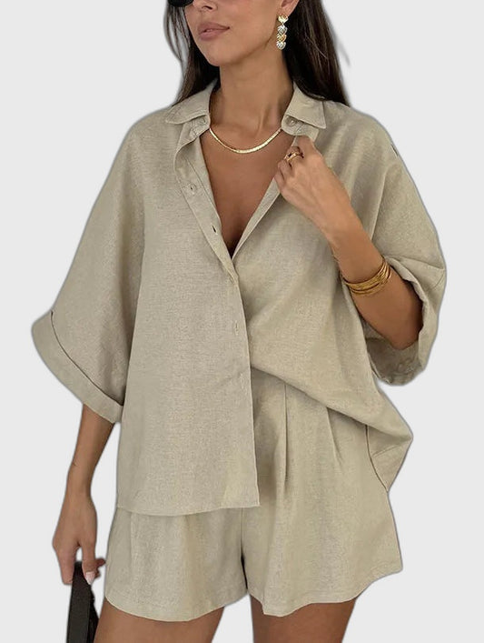 Loose Fit Two Piece Set for Women