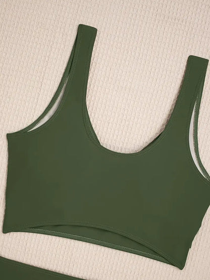 High-Waist Bikini Set for Women