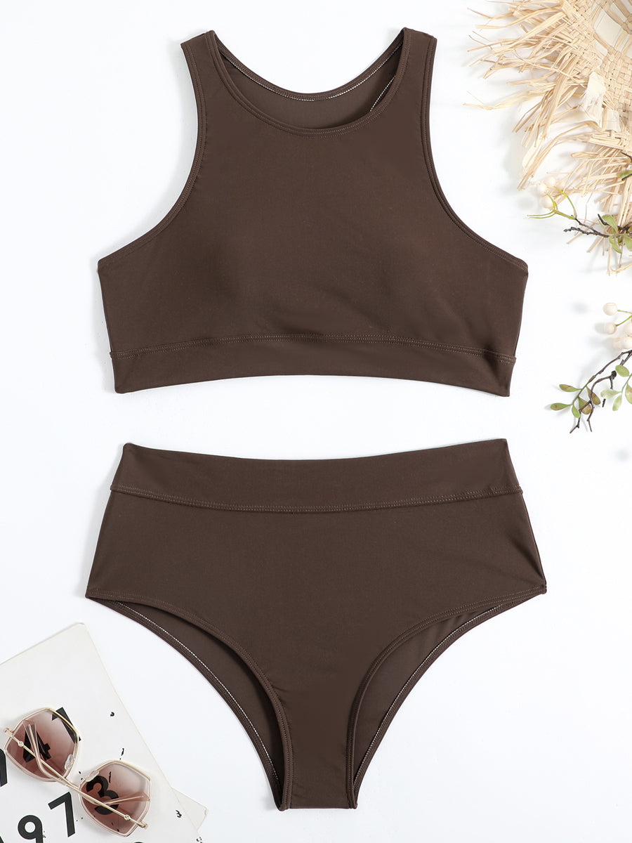High-Waist Bikini Set for Women