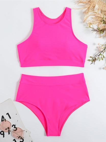 High-Waist Bikini Set for Women