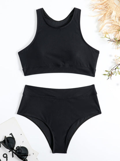 High-Waist Bikini Set for Women