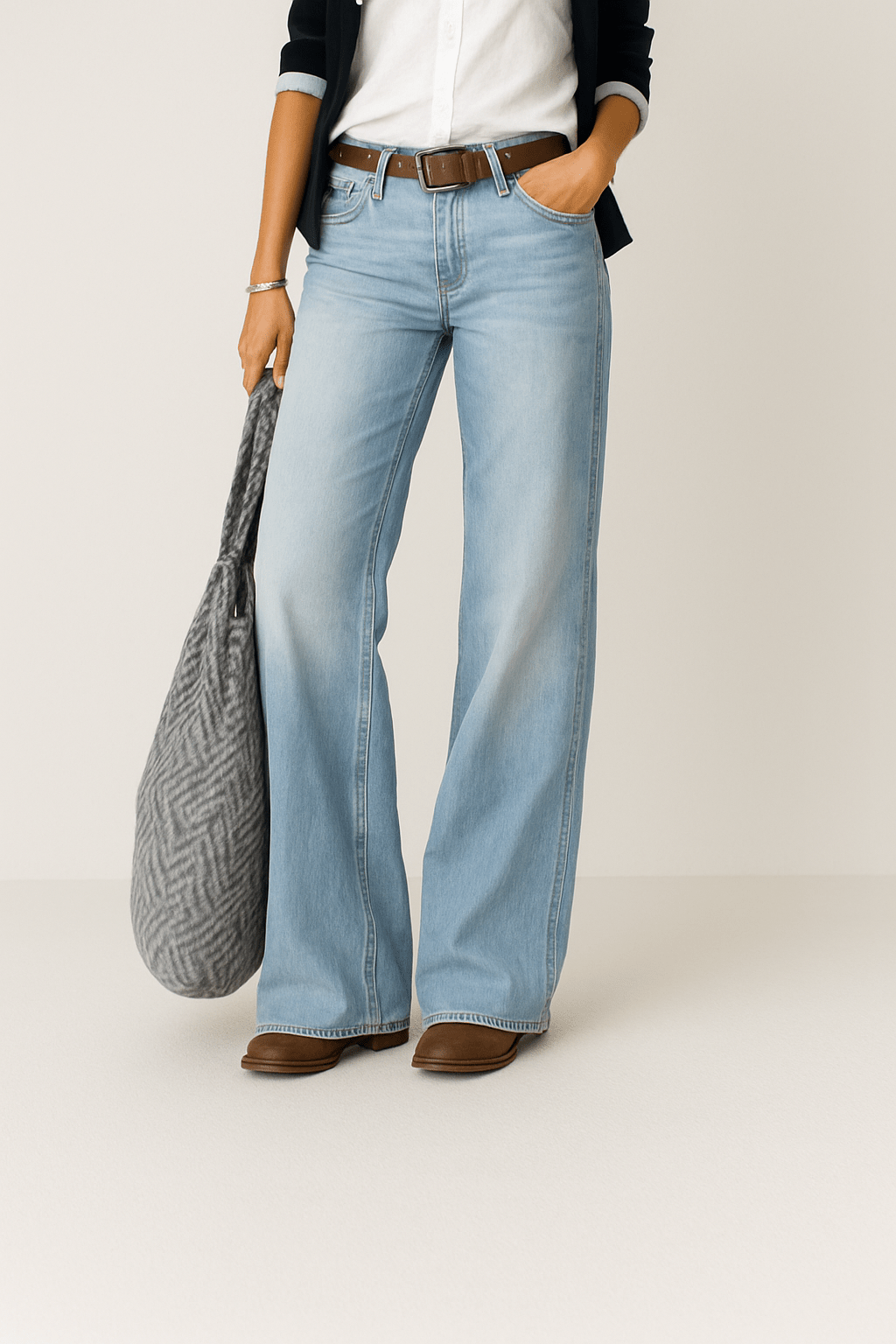 Denim Full-Length Jeans for Women