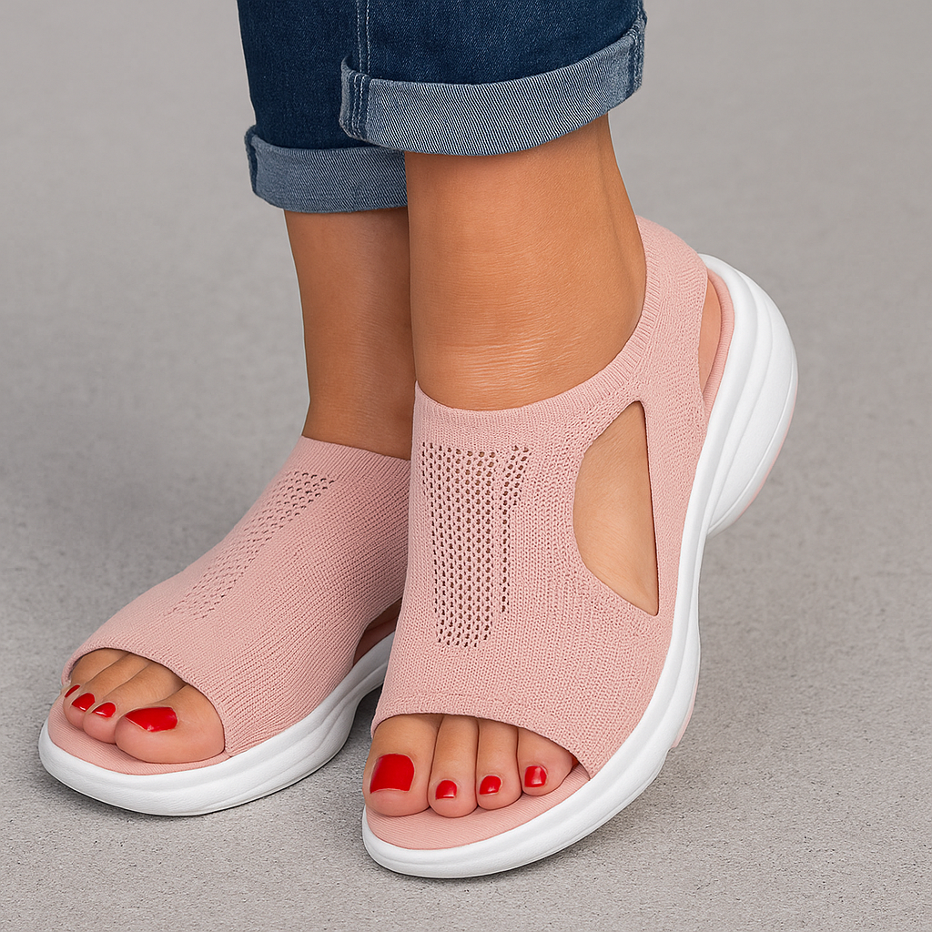 Mesh Open Toe Sandals for Women