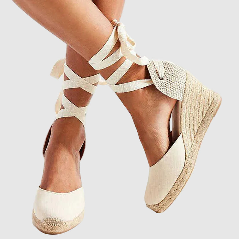 Strappy Ankle Cutout Sandals Block Heel Open Toe for women