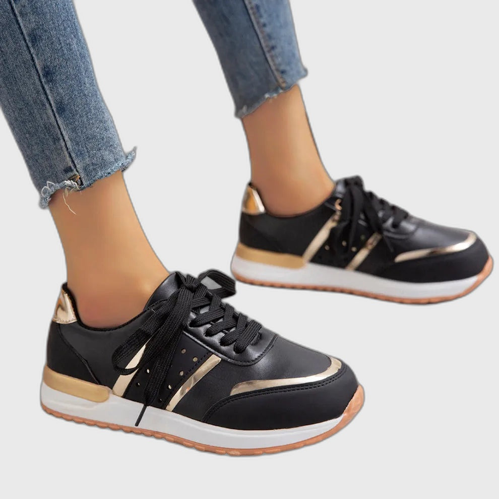 Mesh Lace-Up Sneakers for Women
