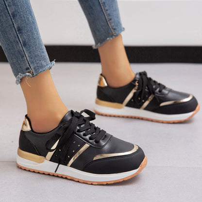 Mesh Lace-Up Sneakers for Women
