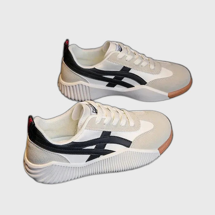 Lace-Up Retro Sneakers for Women