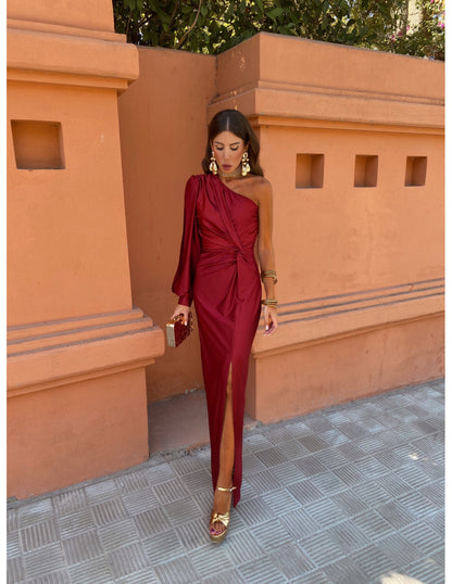 Flowing Full-Length Elegant Maxi Dress with Sleeveless for Women