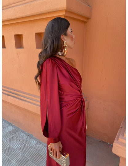 Flowing Full-Length Elegant Maxi Dress with Sleeveless for Women