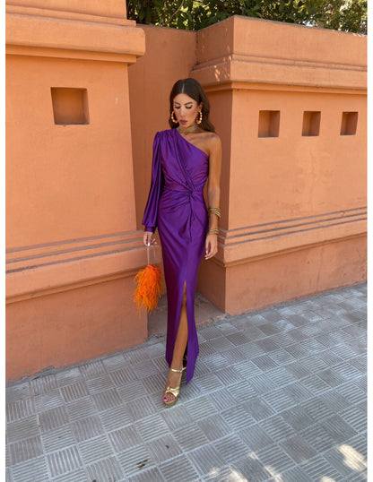 Flowing Full-Length Elegant Maxi Dress with Sleeveless for Women