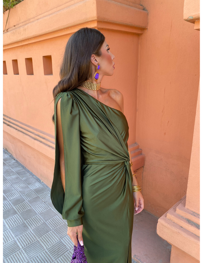 Flowing Full-Length Elegant Maxi Dress with Sleeveless for Women