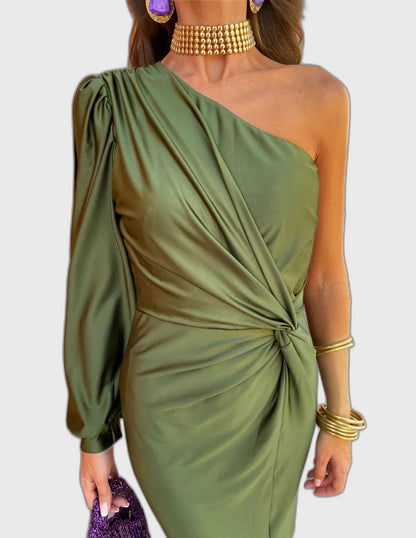 Flowing Full-Length Elegant Maxi Dress with Sleeveless for Women