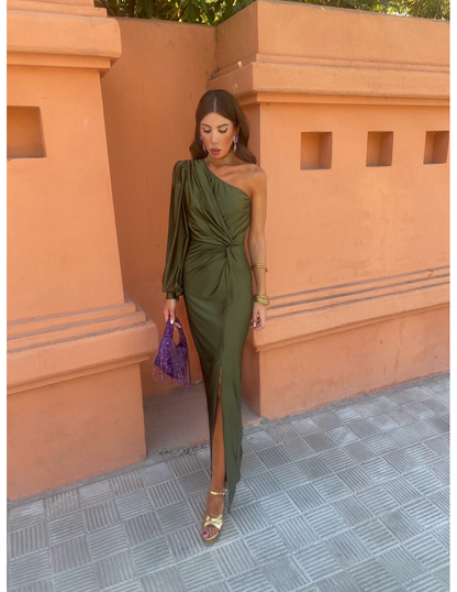 Flowing Full-Length Elegant Maxi Dress with Sleeveless for Women